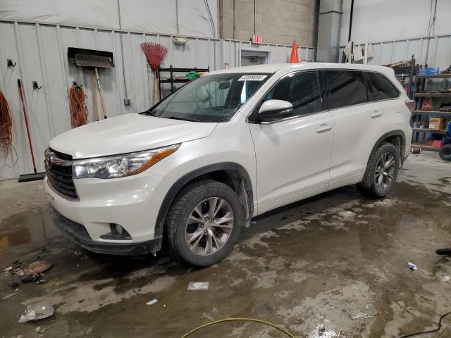  Salvage Toyota Highlander