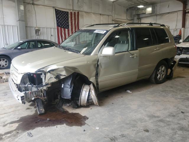  Salvage Toyota Highlander