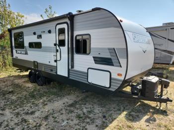  Salvage Sportsmen Trailer
