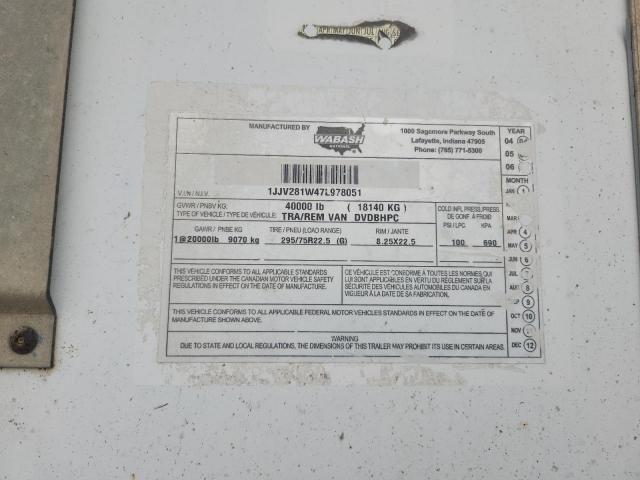 Wabash Dry Van Tr Image 8