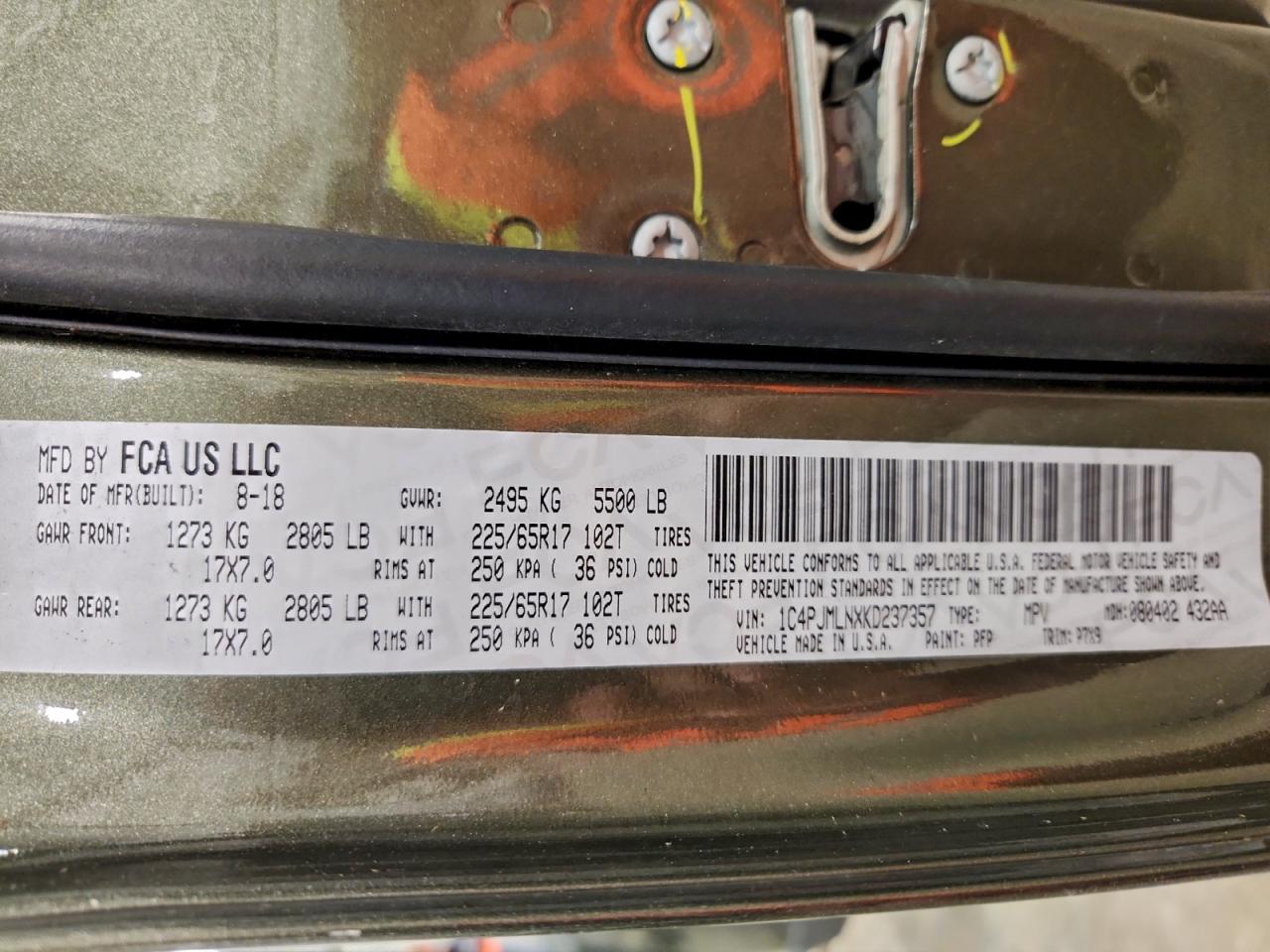 Jeep Grand Cherokee Latitude Plus Image 12